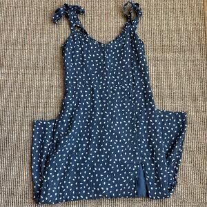 Abercrombie and Fitch Women's Long Sundress w/ Tie Tops and Side Slit Size Small
